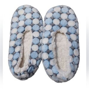 Cozy Polka Dot Slippers